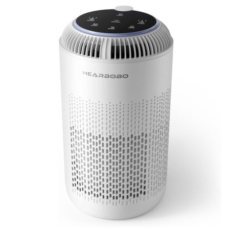 H13 True HEPA Air Purifiers for Home Large Room up to 1350 ft&sup2; with Aromatherapy, Hearbobo Air Cleaner for Pets Bedroom - Removes Dust, Smoke, Odors, Pollen, Quiet for Office &amp; Allergy Relief