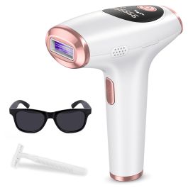 Hair Removal Device, IPL Hair Removal, Laser Hair Removal for Women and Men 999,999 Flashes Permanent for Facial Facial Legs Arms Bikini Line Whole Body Use at-Home